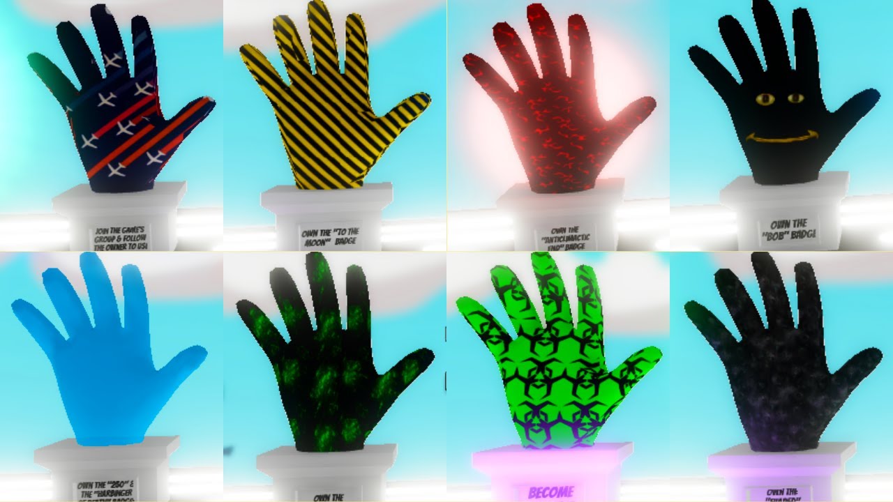 Slap Battles Unlock All Badge Gloves coupon