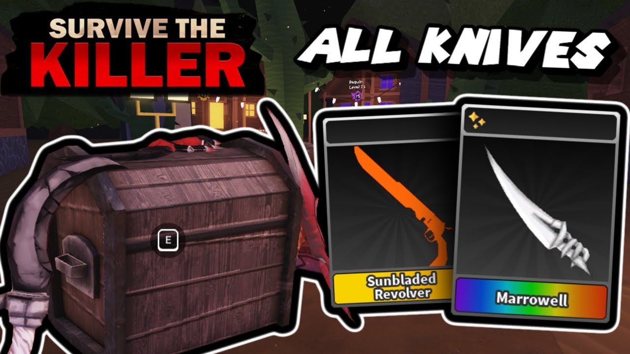 Survive the Killer Unlock All Knives coupon
